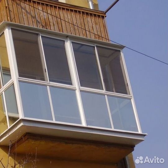 Остекление балконов и лоджий под ключ O5711