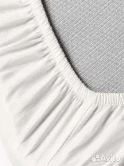 Простынь на резинке IKEA 160x200 бу