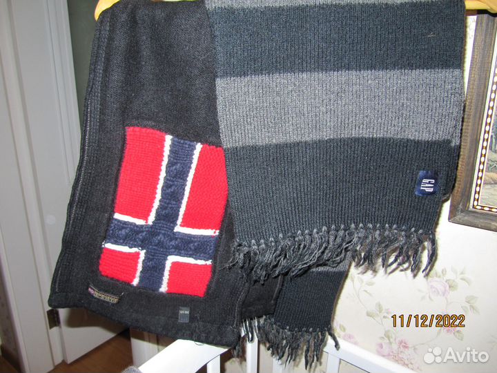 Мужские шарфы, шерсть, кашемир, и кашне- новые