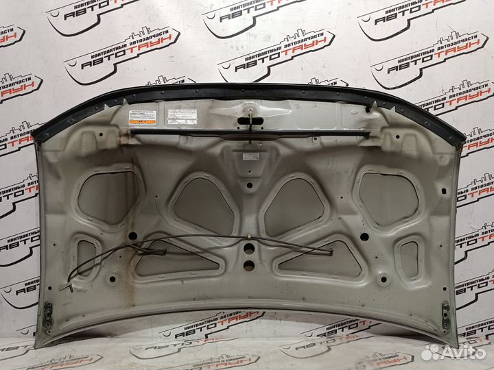 Капот honda element YH2 60100scva00ZZ серебро KE485