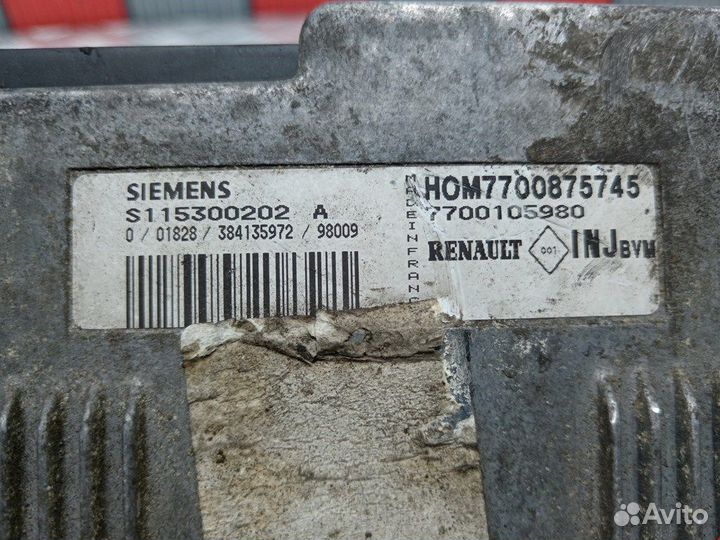 Блок управления двигателем для Renault Megane 1