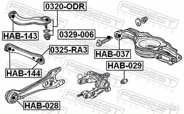 Honda odyssey II (RHD) RA6/RA7/RA8/RA9 1999-200