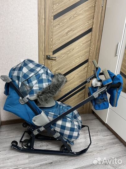 Санки коляска ника