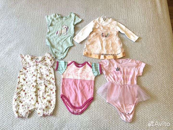 Вещи пакетом для девочки 56 62