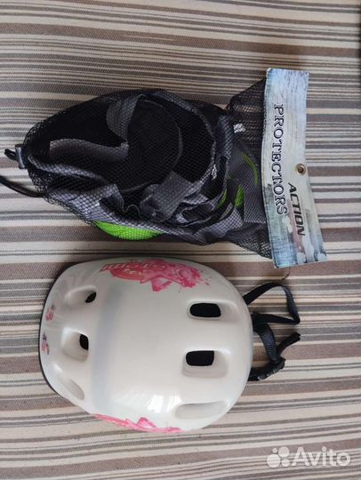 Детские ролики и защита