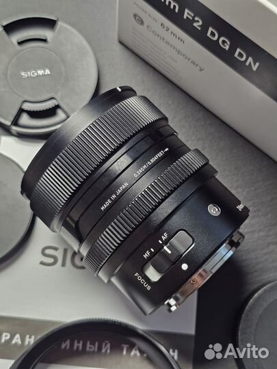 Объектив Sigma 24mm F2 DG DN Sony как новый