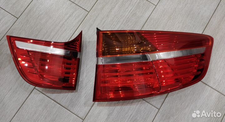Комплект задних фар на BMW X6 E71