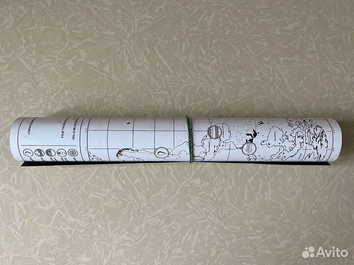 Новая скретч-карта мира