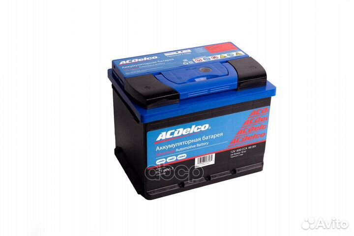 АКБ 6ст-60VL3 60Ah 600A - прямая 242x175x190