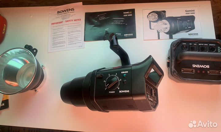 Студийный свет Bowens GM400