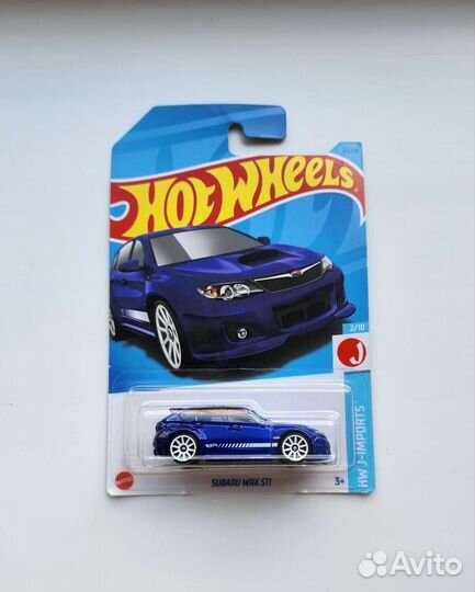 Hot wheels Subaru WRX STI машинки