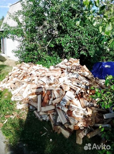 Дрова в укладку