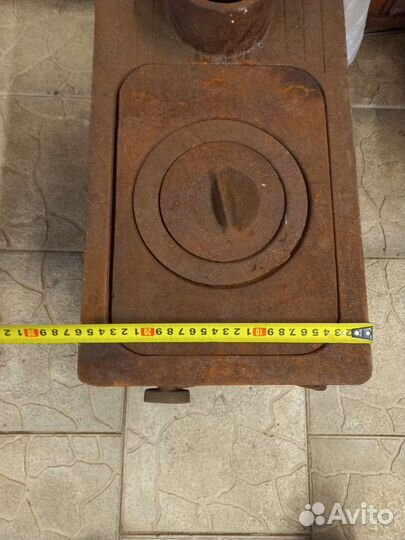 Печь буржуйка чугунная СССР