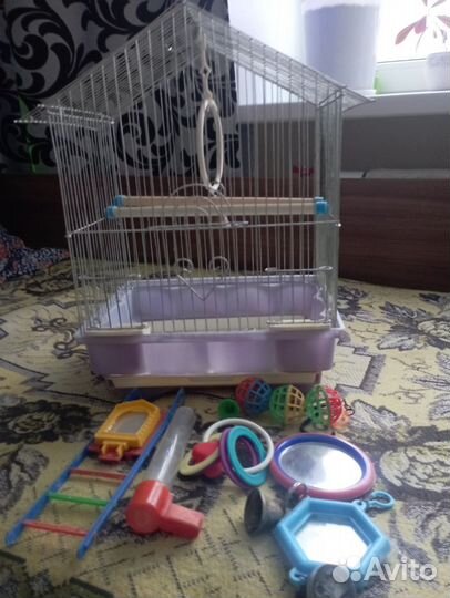Клетка для волнистого попугая