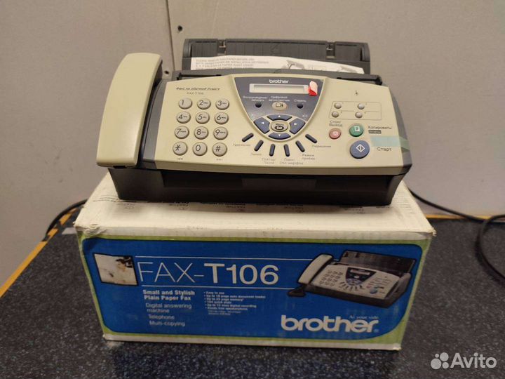 Факс Brother Panasonic