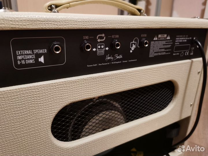 Ламповый комбоусилитель Harley Benton tube15