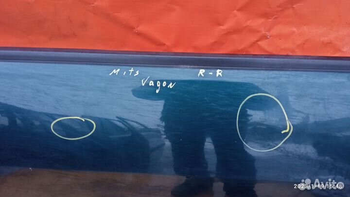 Дверь задняя правая для Mitsubishi Space Wagon