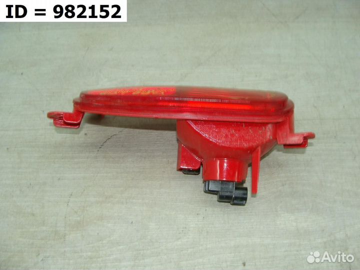 Фонарь заднего бампера левый Kia Sorento