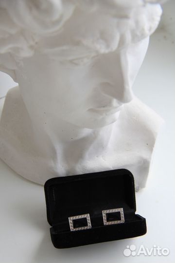 Запонки новые