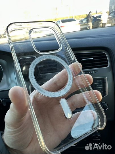 Чехол clear case iPhone 14pro