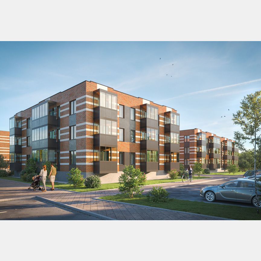1-к. квартира, 45,7 м², 2/3 эт.