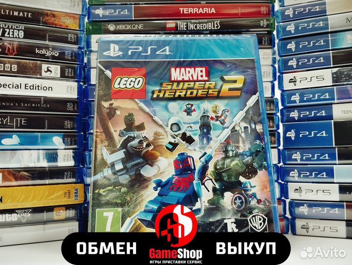 Lego marvel super heroes 2 PS4 Новая