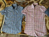 Мужские рубашки, сорочки с короткими рукавами 46 S