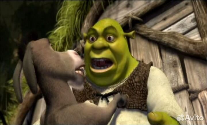 DVD диск - Шрек 1, 2