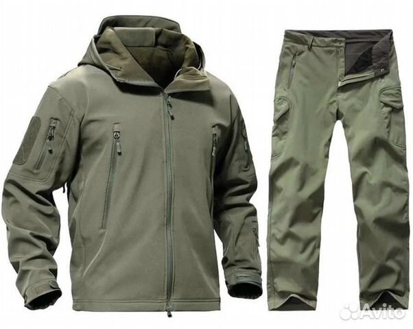 Тактический костюм олива softShell M,L,XL,XXL,xxxl