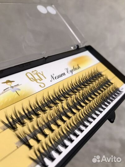 Ресницы пучки для макияжа