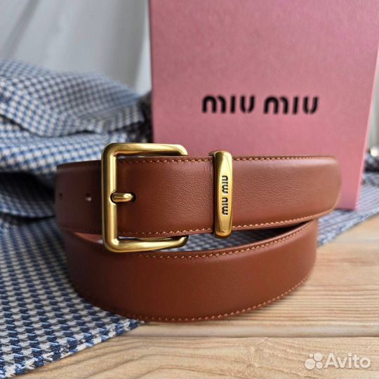 Ремень женский Miu miu