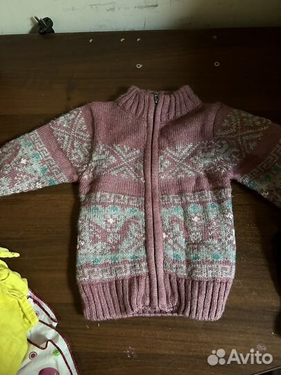 Детские вещи пакетом на девочку 74-86