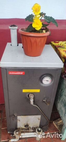 Газовый котел напольный бу