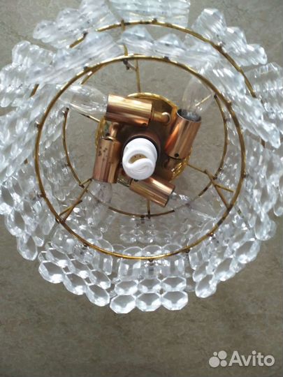 Люстра хрустальная