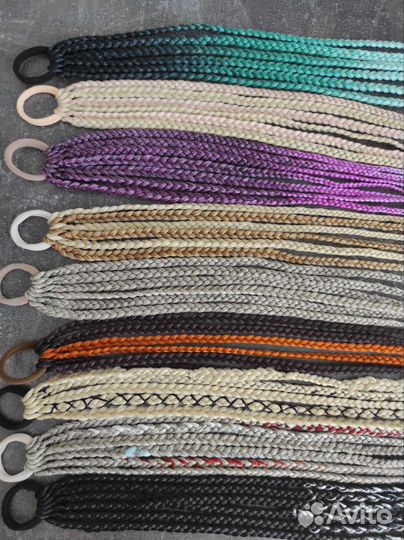 Афрорезинки, дредорезинки