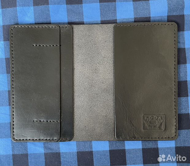 Обложка для паспорта натуральная кожа