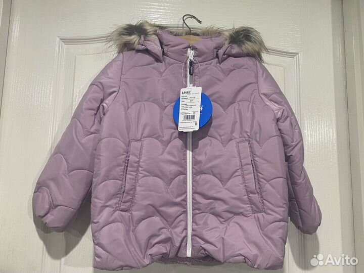 Куртка-пальто зимнее для девочки Lassie Новоебронь