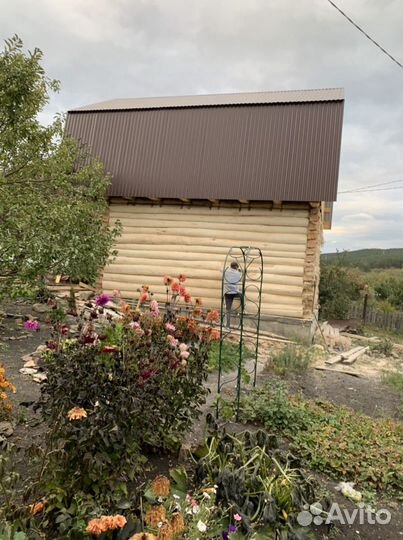 Шлифовка и покраска сруба