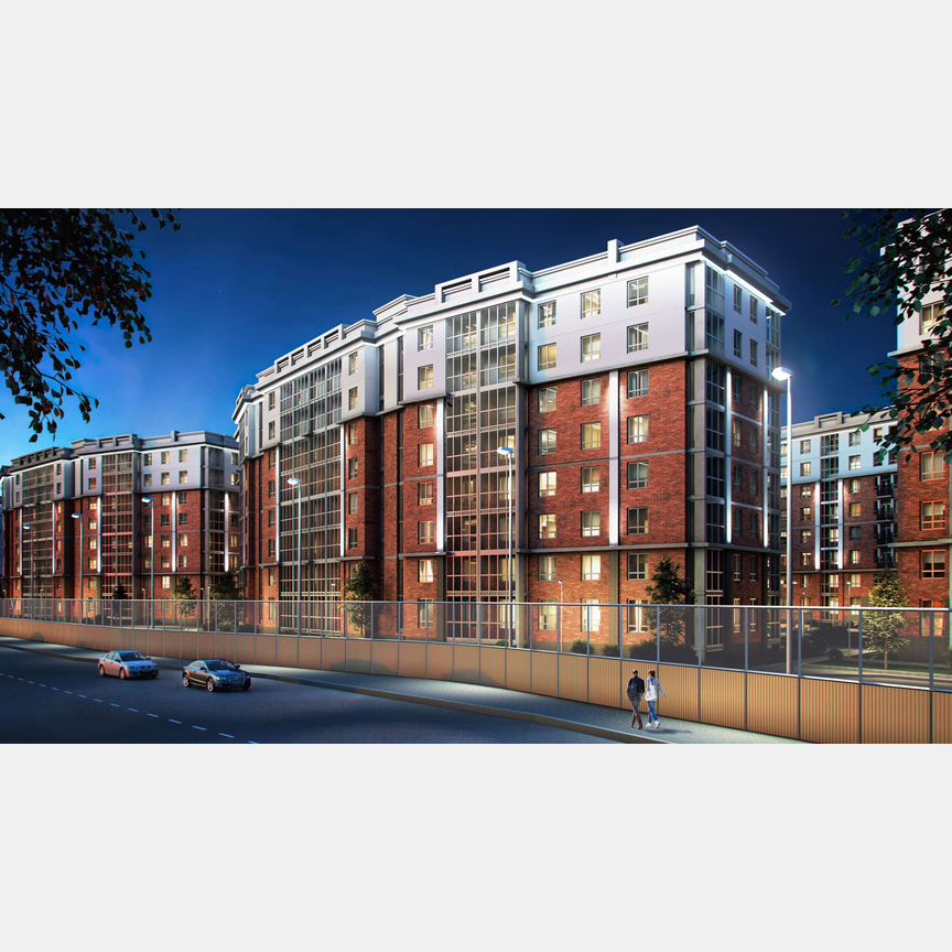 Квартира-студия, 34,4 м², 6/8 эт.