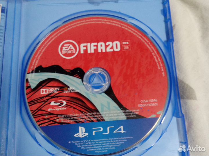 Фифа 20 диск на ps4