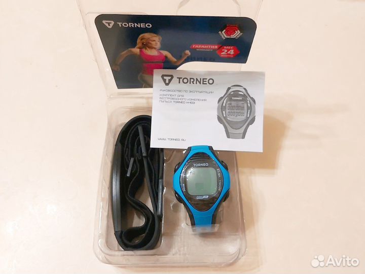 Часы с пульсометром.Torneo H-103
