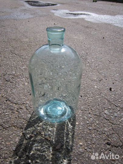 Бутыль стеклянная 10лит