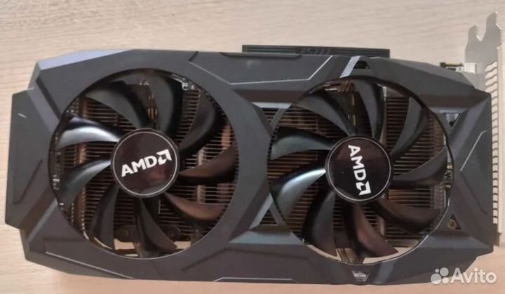 Видеокарта amd Radeon rx 580 serious