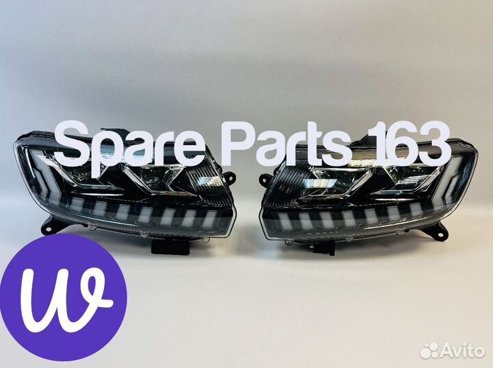 Фары тюнинг на Largus Fl и Logan 2