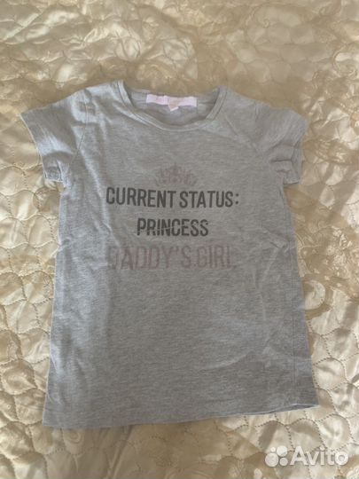 Футболка детская для девочки 116