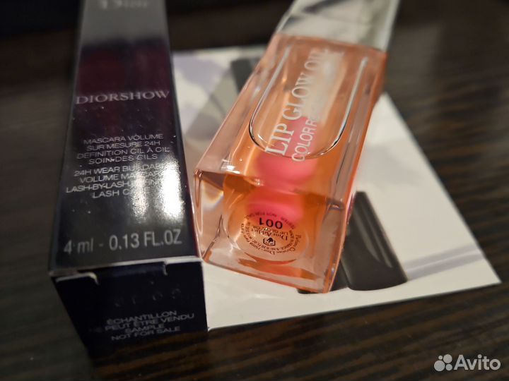 Набор Dior: тушь и масло 01