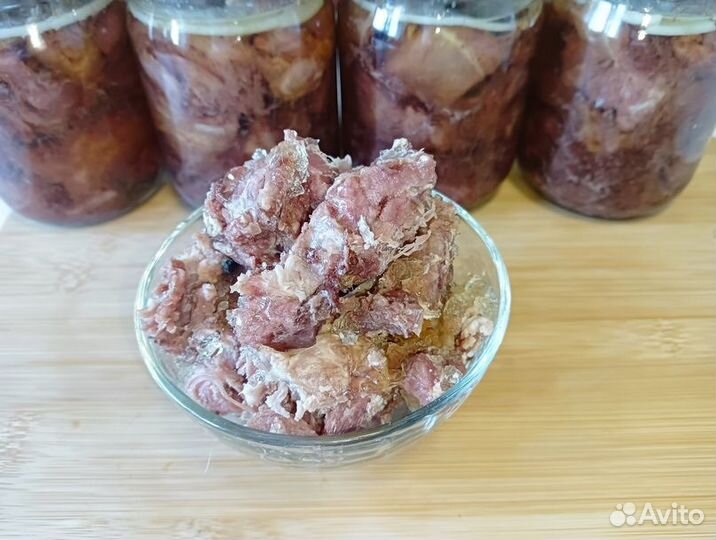 Домашняя колбаса, тушенка