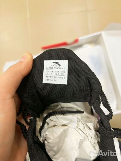 Баскетбольные кроссовки anta flash duals 6