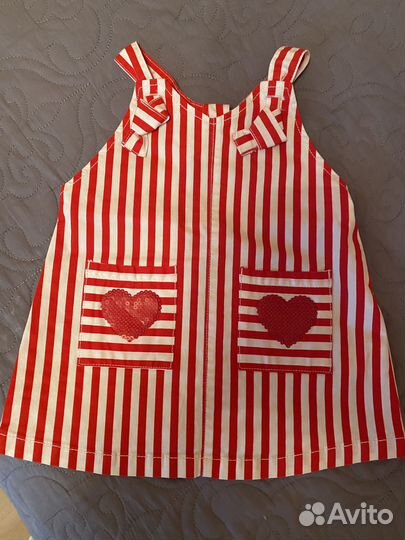 Платье детское 9-12 месяцев