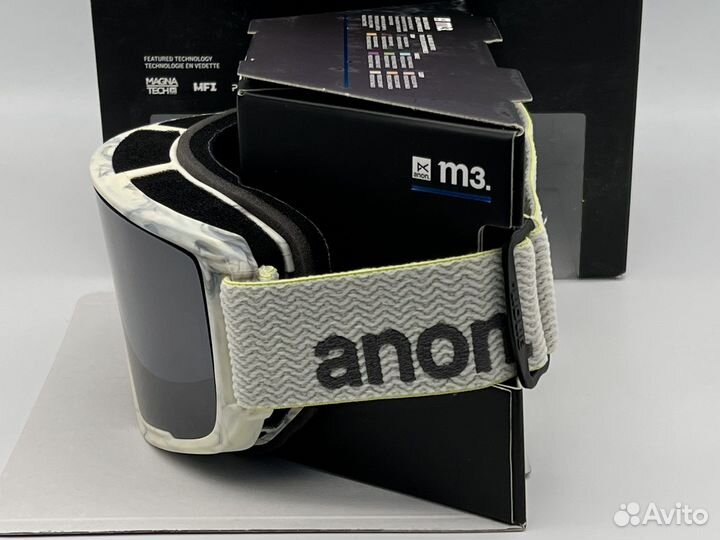 Сноуборд маска Anon M3 Gray